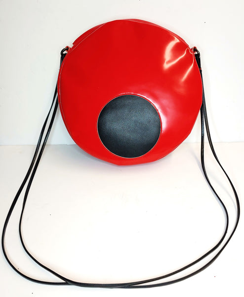 Small Polkadot Handbag Red/Black