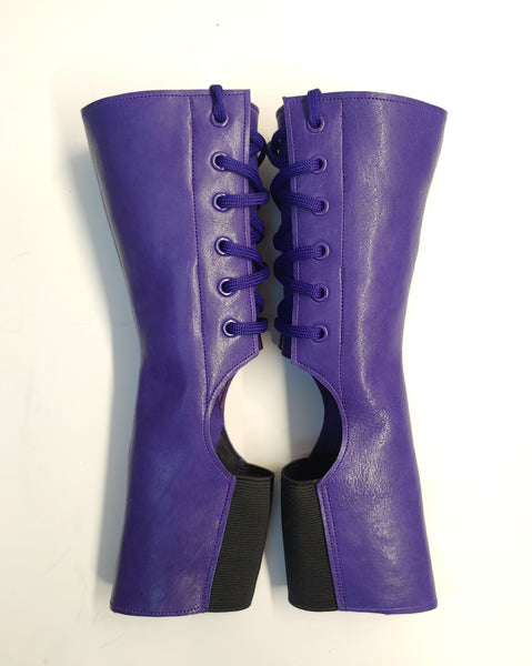 READY MADE Short Aerial boots in Ultra Violet SIZE 1