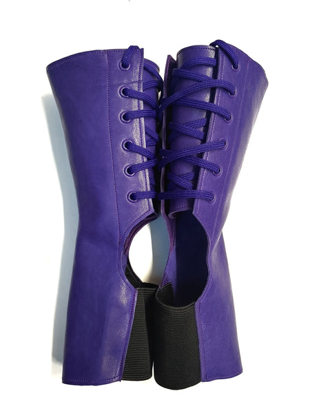 READY MADE Short Aerial boots in Ultra Violet SIZE 1