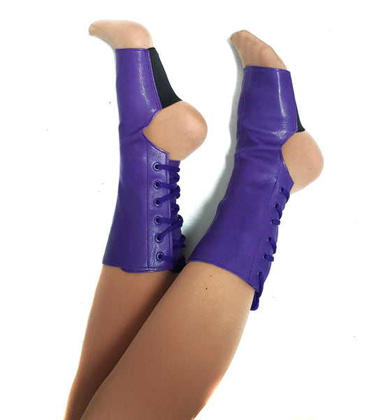 READY MADE Short Aerial boots in Ultra Violet SIZE 1